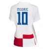 Kroatien Luka Modric #10 Heimtrikot EM 2024 Kurzarm